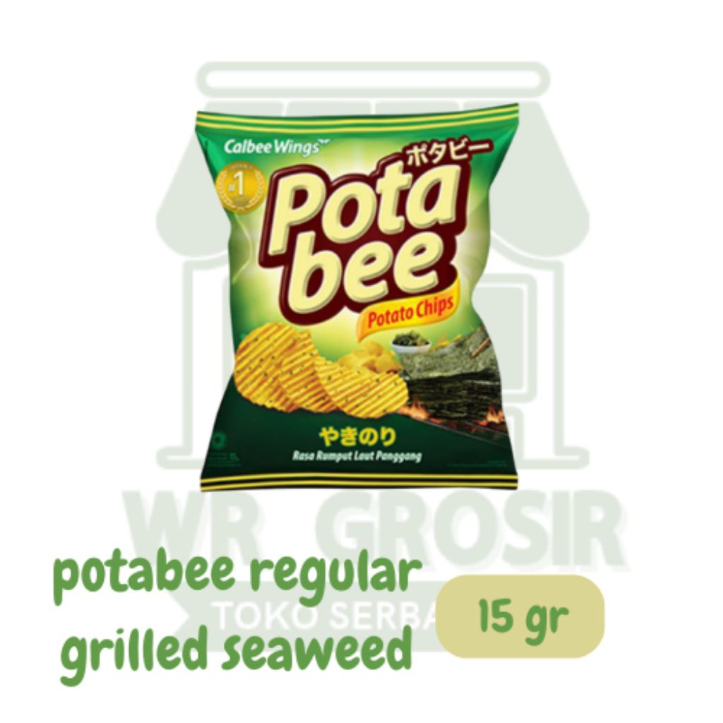 

[ 1 dus ] potabee regular grilled seaweed & bbq 15gr