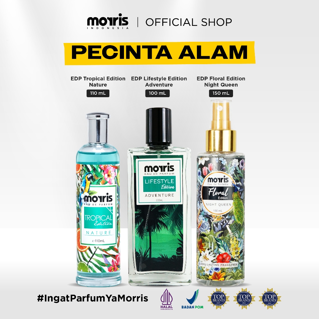 Morris Mood Trip Isi 3 - Morris Parfum Best Seller