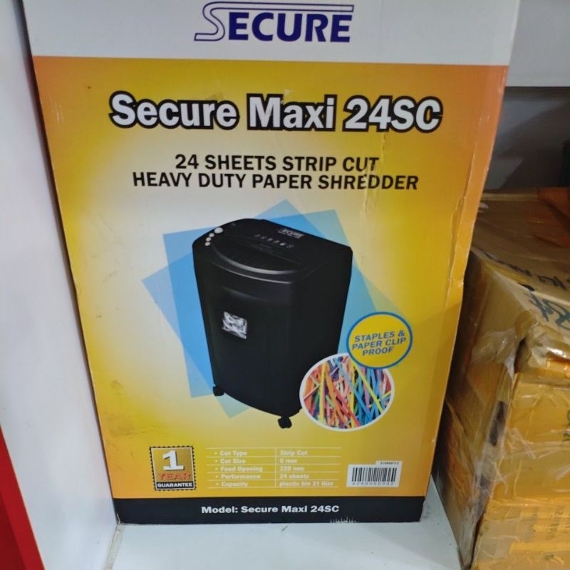 

pemotong kertas secure maxi 24sc