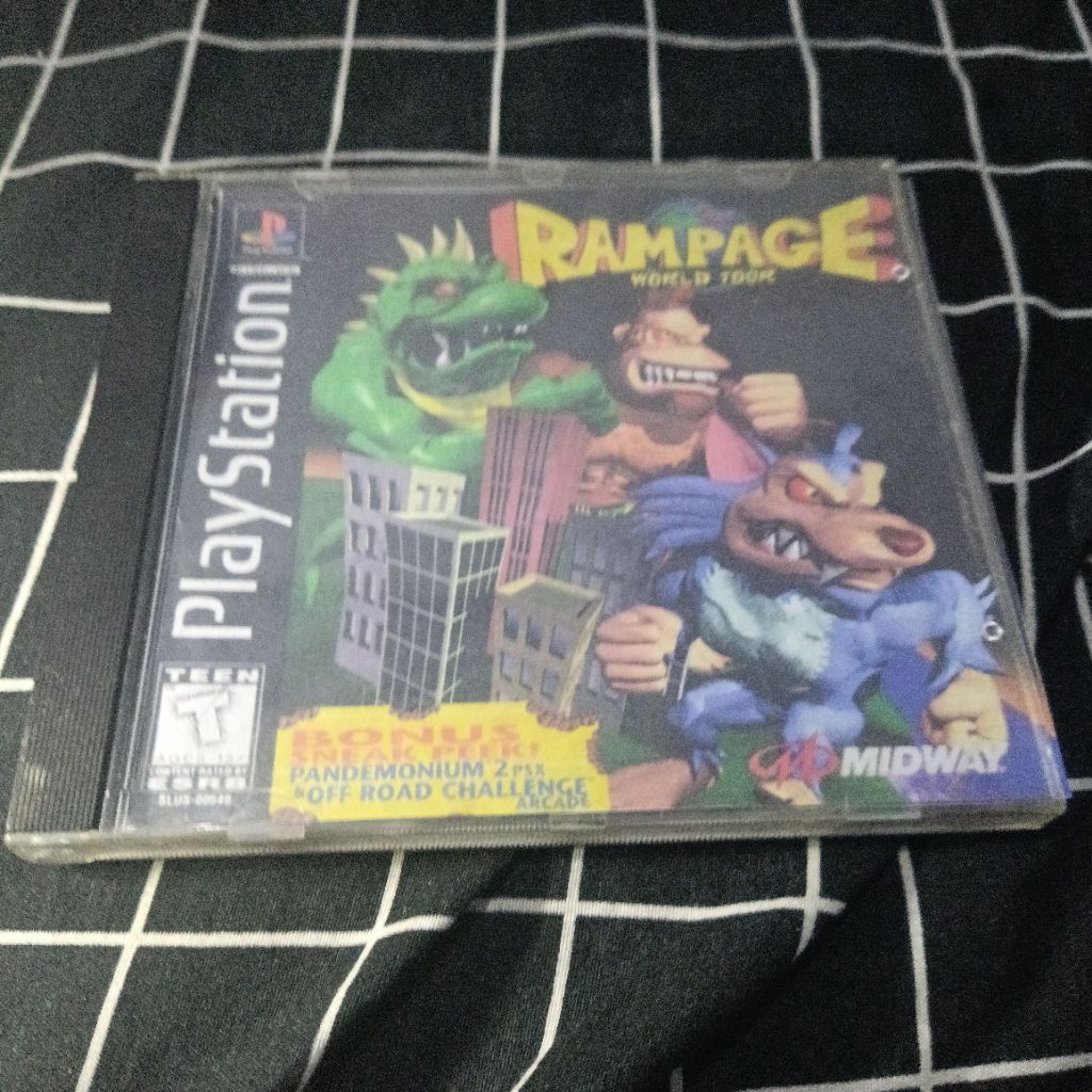 Kaset PS1 Kopab Rampage