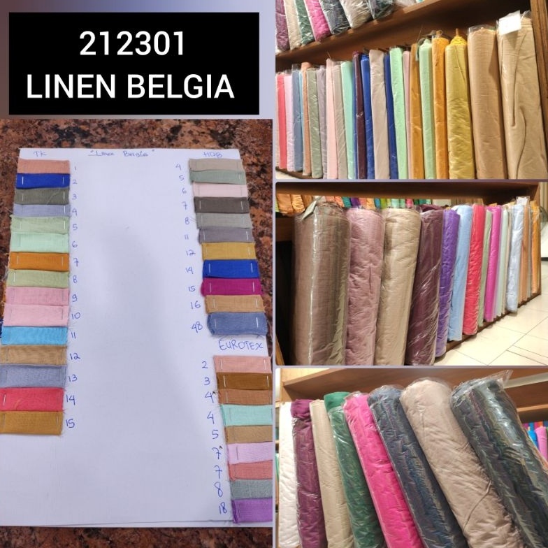 KODE M97V KAIN LINEN 1 BELGIA ASLI