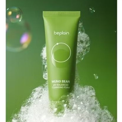 BE PLAIN Greenful pH-Balanced Cleansing Foam 80ml + Bonus