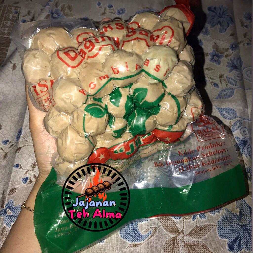 

Bakso Sapi Olahan Frozen (Isi 50 Butir -+) Baso Daging Untuk Jualan
