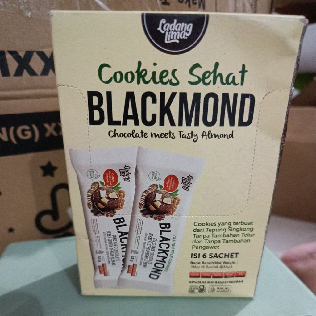 

BLACKMOND cookies ladang lima isi 6 satchet