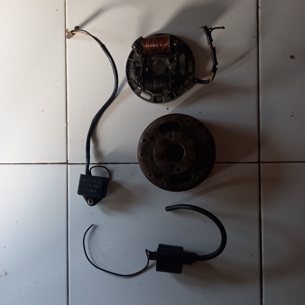 set pengapian rc 100 full original denso