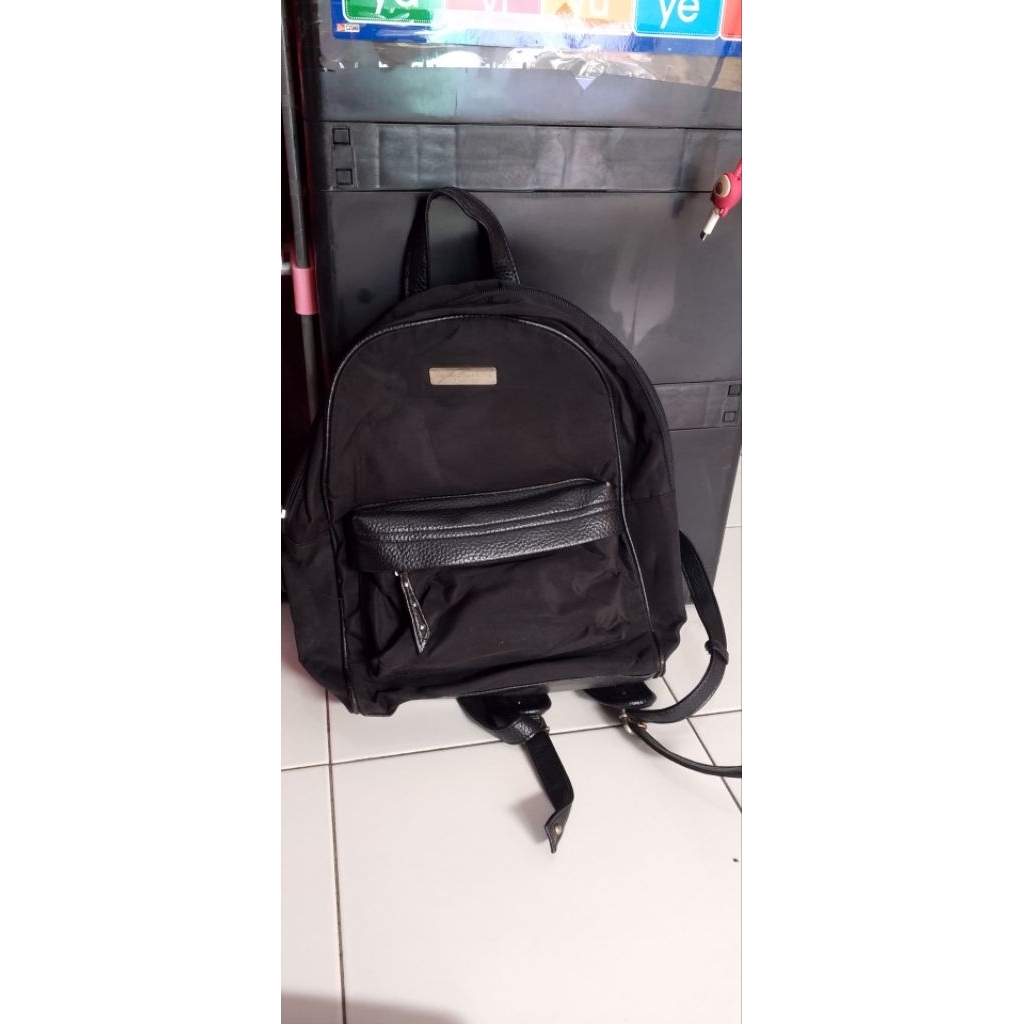 tas ransel Sophie Martin preloved hitam