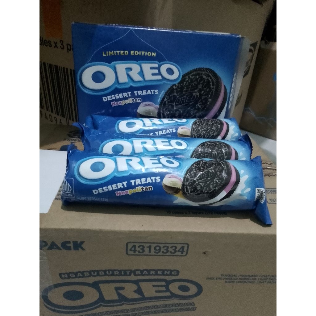 

Oreo sandwich roll dessert treats neapolitan isi 3 per box