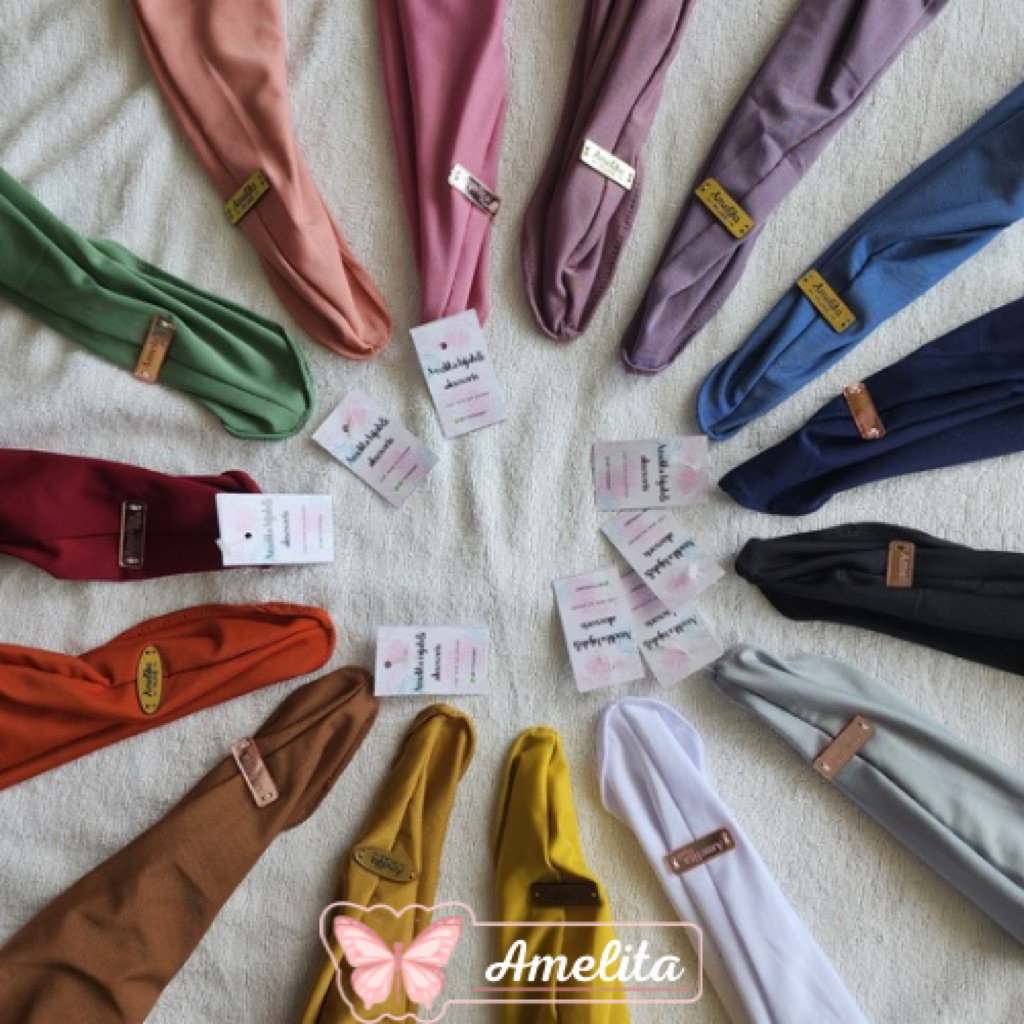 hijab instan bergo tanpa pad | hijab bergo instan | banyak variasi warna | hijab wanita muslim