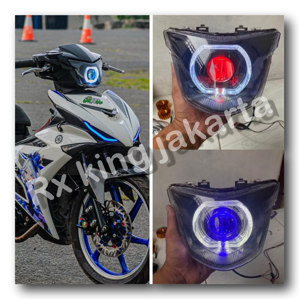 Reflektor Lampu Depan yamaha MX King V1 2015 Mx King Pertama Costume Bilet Ala Ala BILED PROJIE