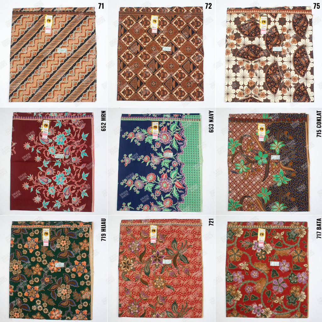 KAIN BATIK PM PULAU MAS SAMPING KEBAT CAP CENT BATIK HALUS PRIMISIMA
