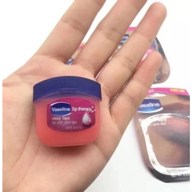Vaseline lip balm kecil mini vasline saku pelembab bibir