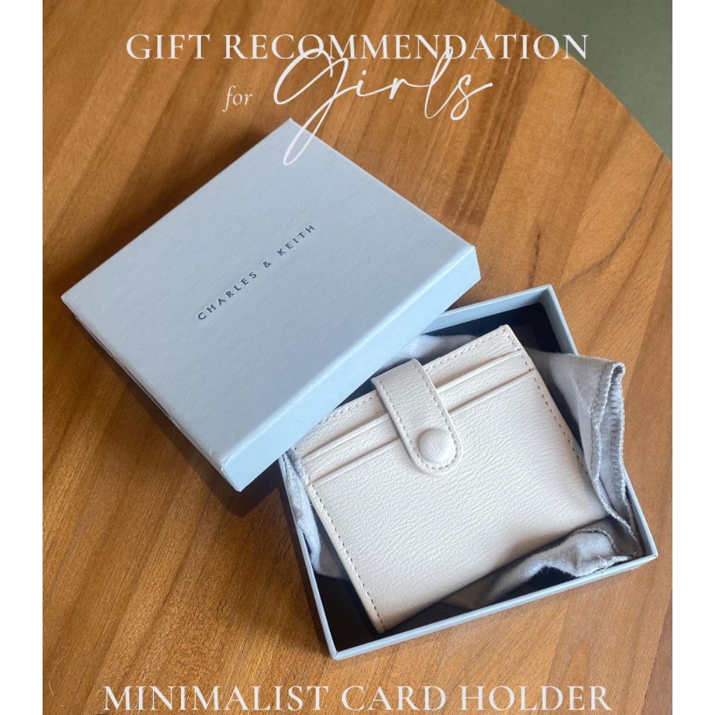 PRELOVED CARD HOLDER CHARLES & KEITH ORI SINGAPORE