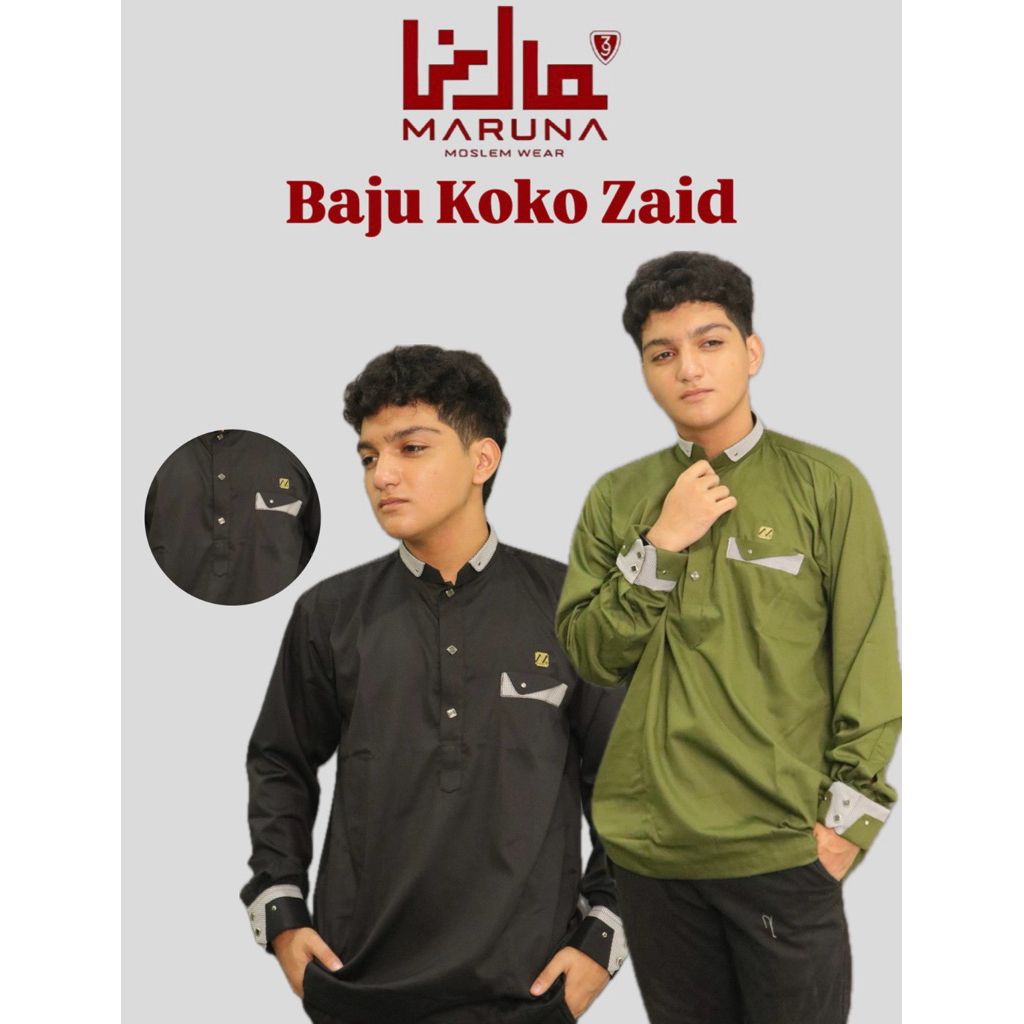 Koko Zaid / Busana Muslim Zaid Lengan Panjang