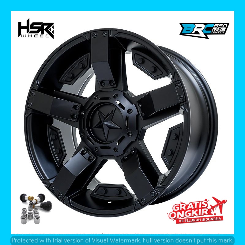 VELG MOBIL SUV HSR RASTA2 RING 18 FREE ONGKIR
