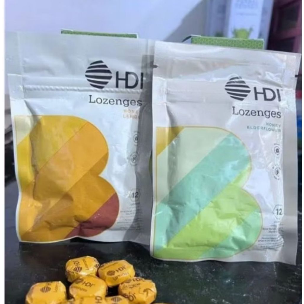 

Proliz Lozenges HDI Original Sugar Free (12 loz) Rasa Lemon Honey/ Elderflower