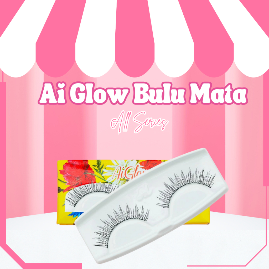 Ready Bulu Mata Palsu Good Quality AiGlow / Fake Eyelash ai glow