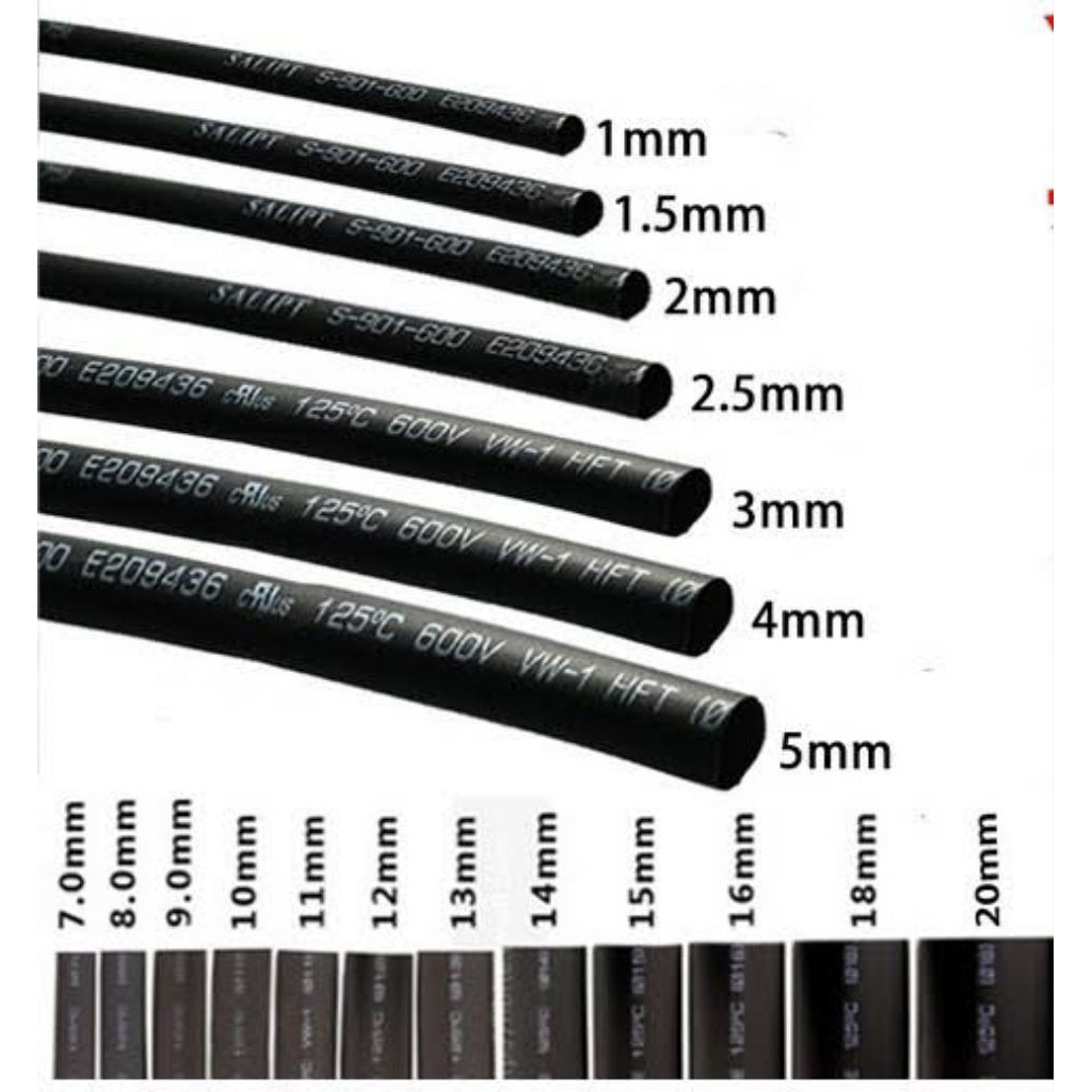 181. Heatshring Tube 16mm