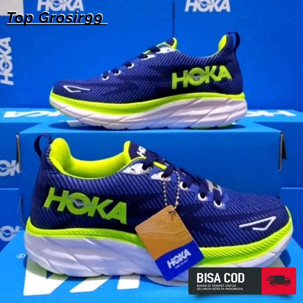 Grosir Sepatu Hoka Carbon X2 Mens Running Sepatu Sneakers Sepatu Olahraga