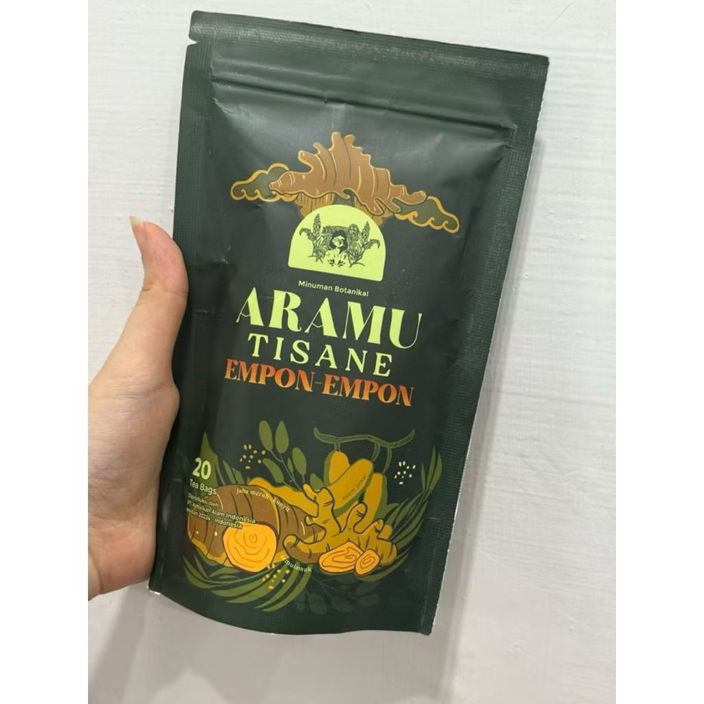 

ARAMU TISANE EMPON-EMPON | TEABAGS SIAP SEDUH 100% ORIGINAL ALAMI