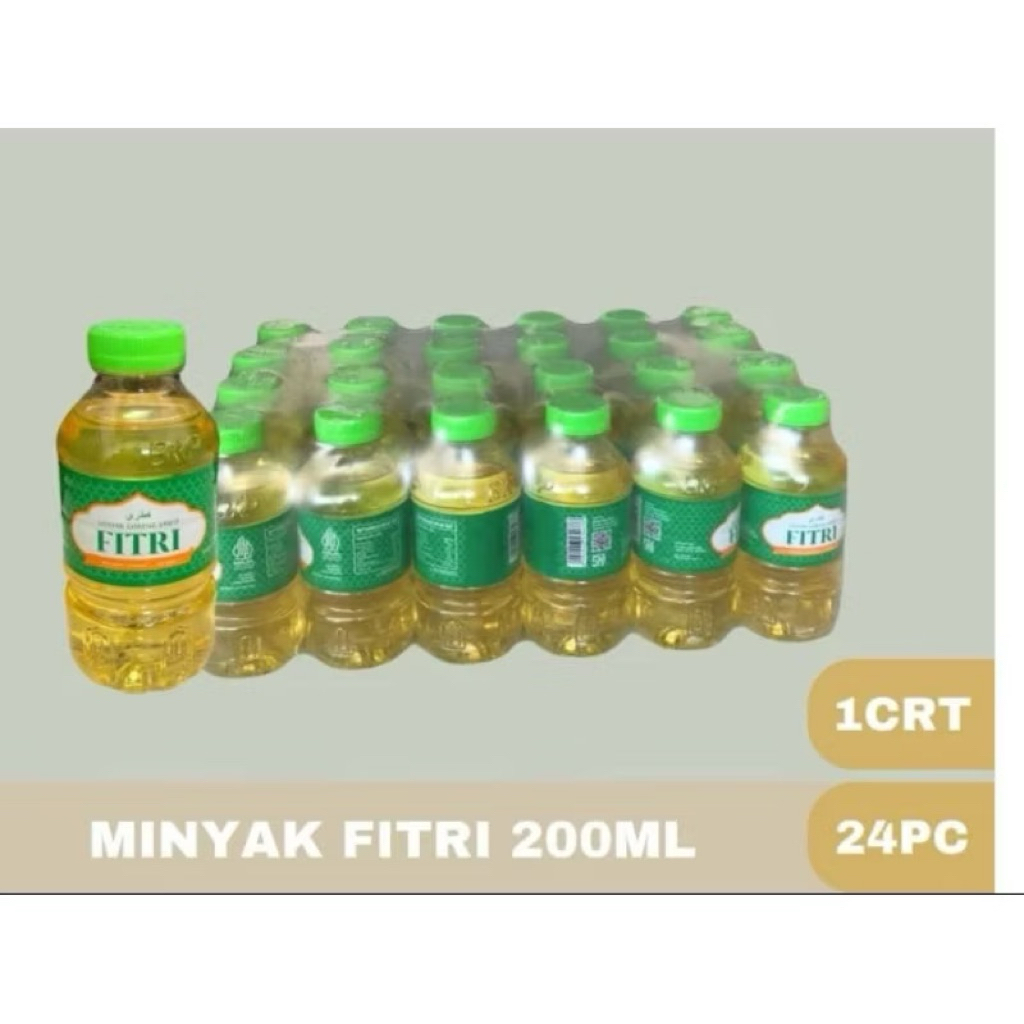 

MINYAK GORENG FITRI 200ml 1 krat isi 24pcs (TERMURAH)