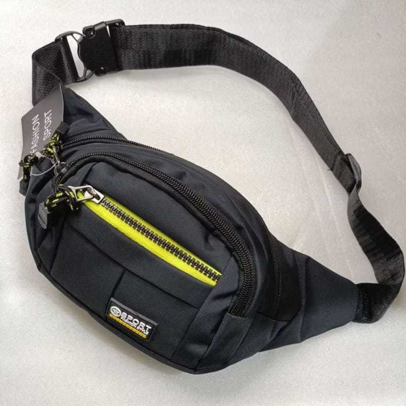 TAS PINGGANG - TAS WAITSBAG LONCEM IMPORT- TAS SELEMPANG BAHU PRIA DAN WANITA/ TAS PINGGANG