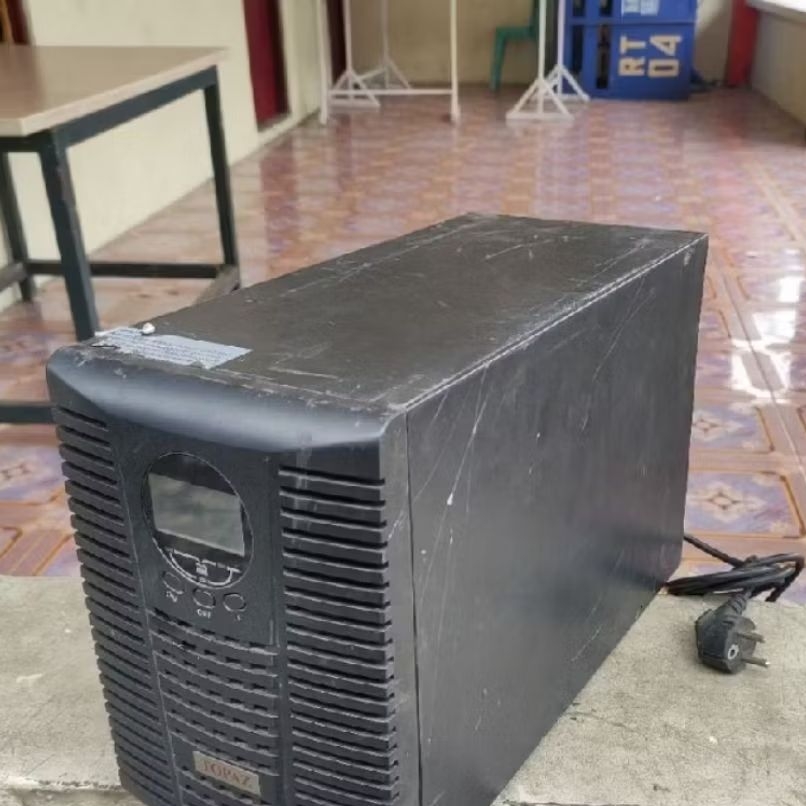 BOX KESING UPS TOPAZ ZP110 1000VA KESING PLAT BESI UPS