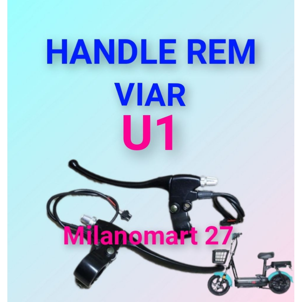 handle rem viar U1 handle rem sepeda listrik VIAR u1
