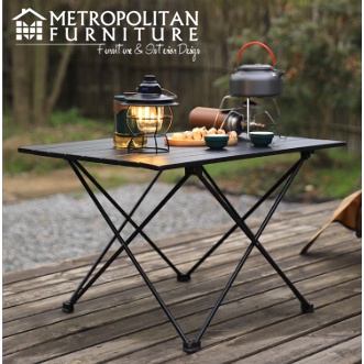KODE C86H Meja Lipat Outdoor Aluminium Portable Camping Foldable Table