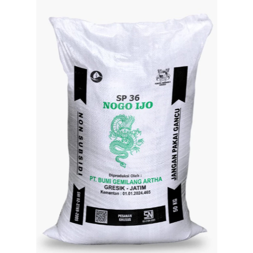 Pupuk TSP SP-36 Kemasan Repack Kiloan 1kg Penyubur Tanaman dan Pembenah Tanah