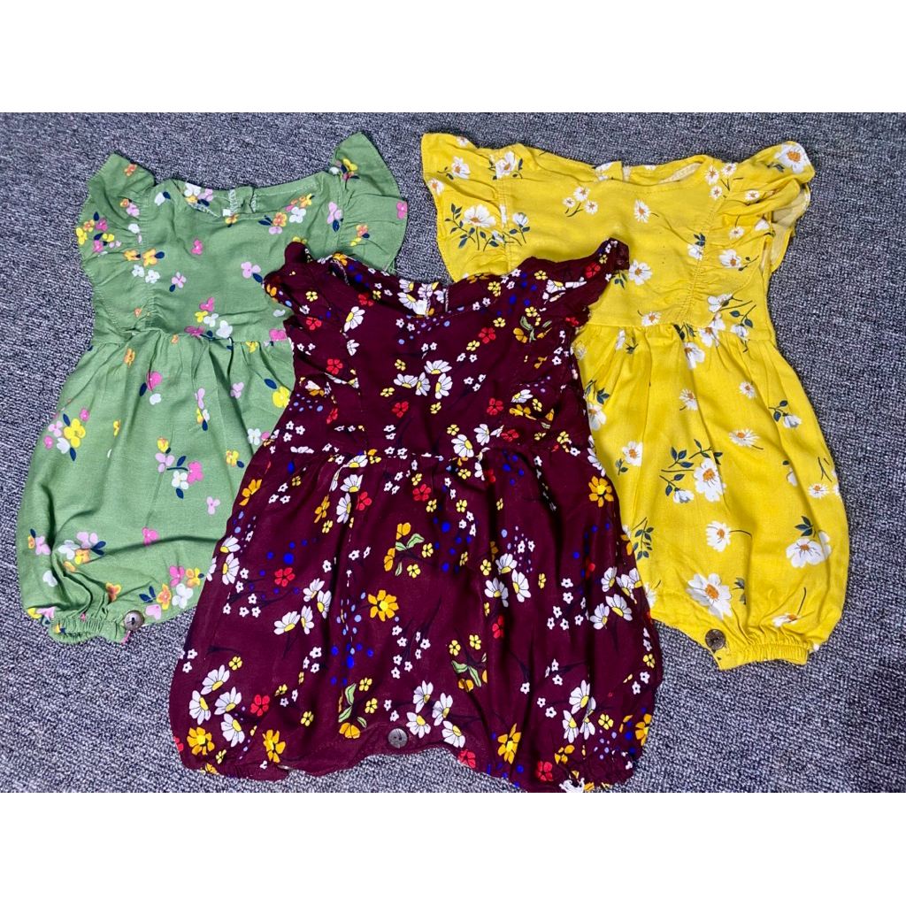 JUMPSUIT BAYI/ROOMPER BAYI/BAJU KODOK BAYI/Baju bayi perempuan newborn