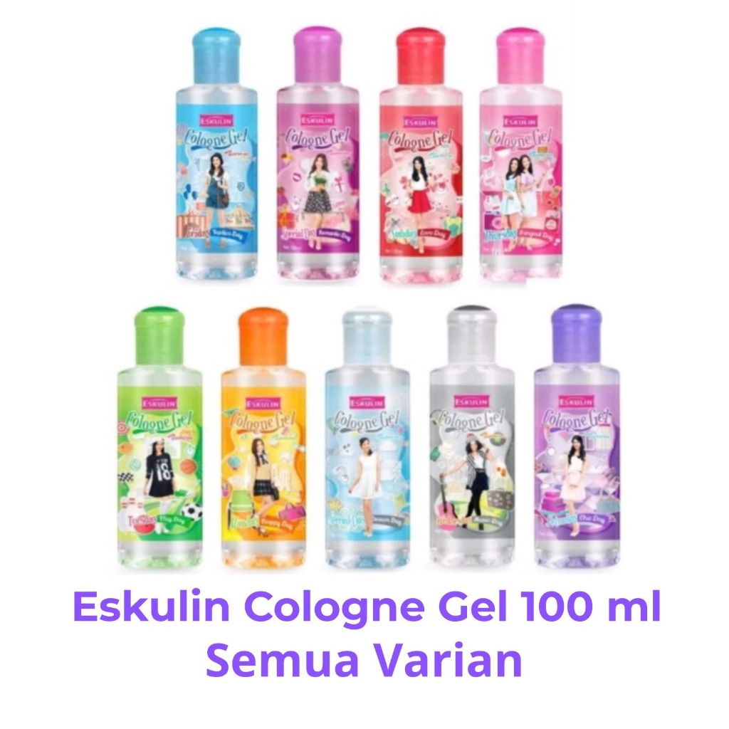 Eskulin Cologne Gel 100 ml Semua Varian - Ukuran Besar