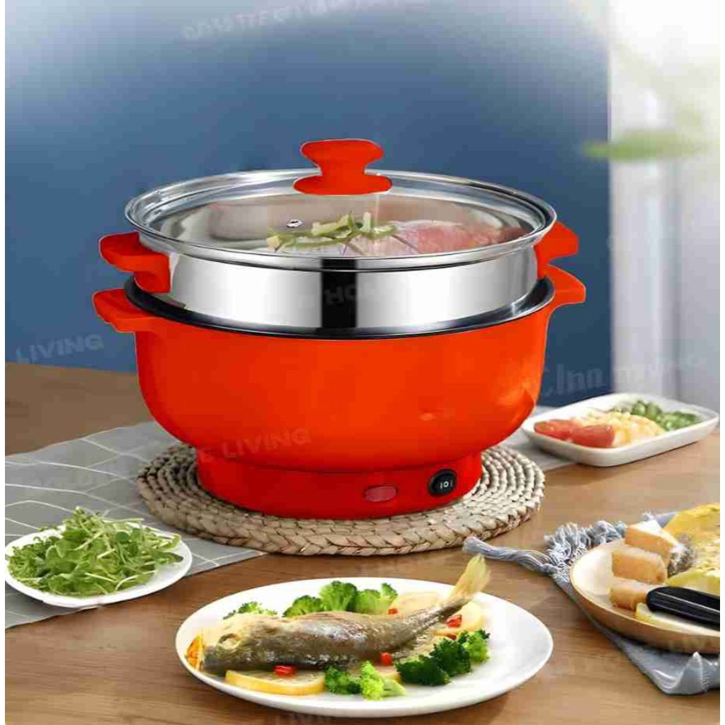 Frypan Electric Panci Wajan Korea Listrik