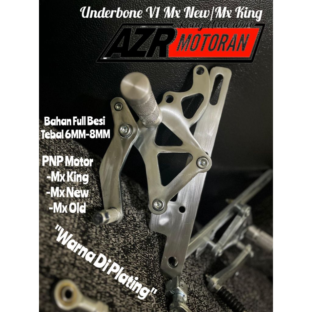 Footstep Mx king underbone mx king model rcb footstep mx new model rcb