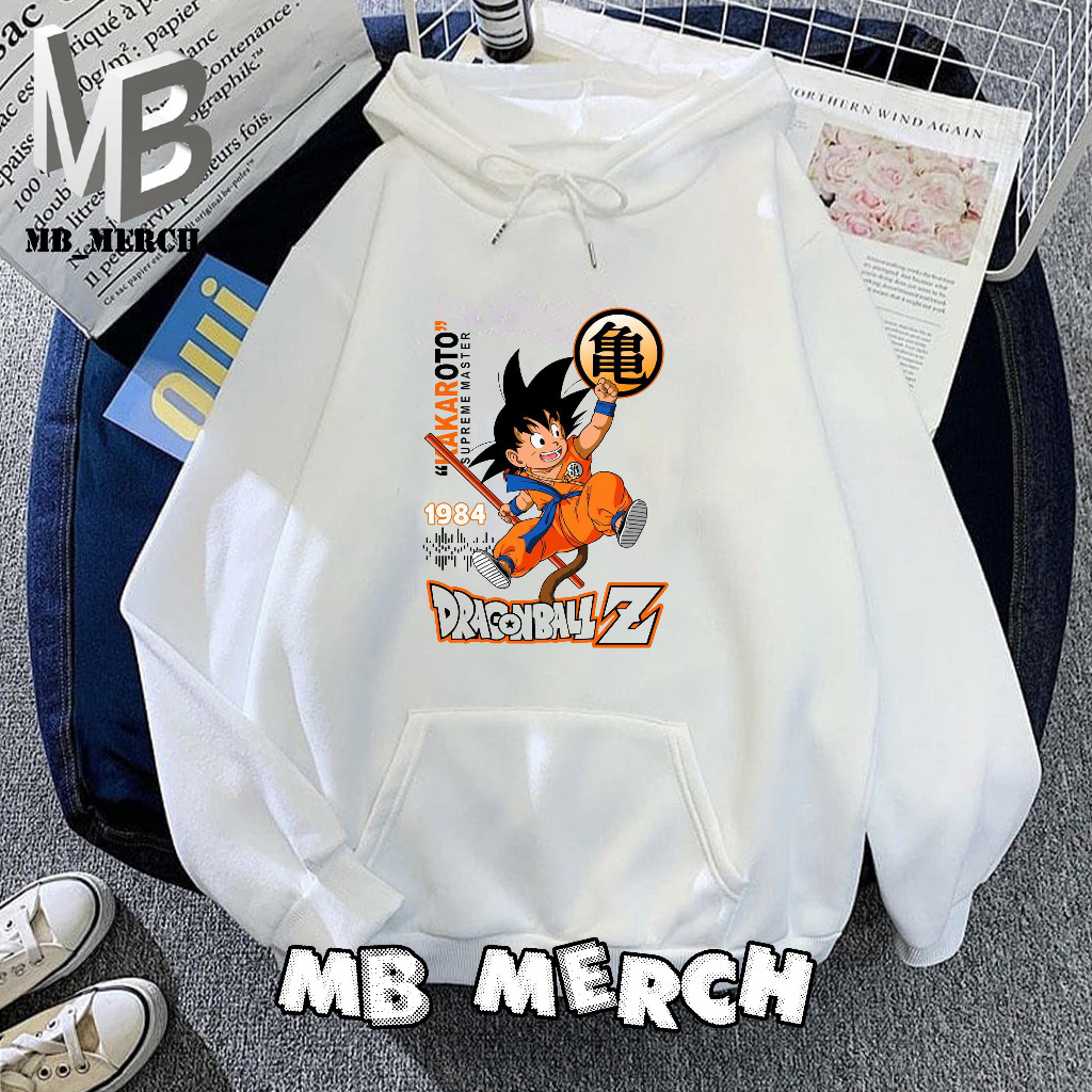 JAKET ANAK HOODIE DRAGON BALL-GOKU SWEATER OUTWEAR ANAK  DRAGON BALL ATASAN ANAK BAHAN PREMIUM MB_ME