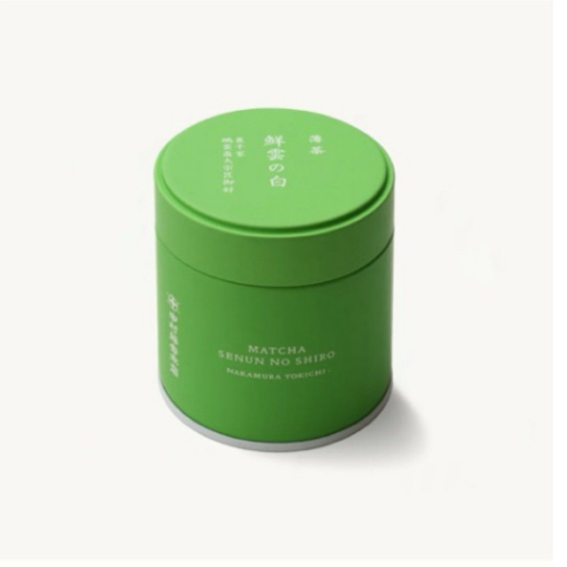 

READY STOCK! NAKAMURA TOKICHI MATCHA POWDER SENUN-NO-SHIRO 30gr can SENUN NO SHIRO CEREMONIAL GRADE