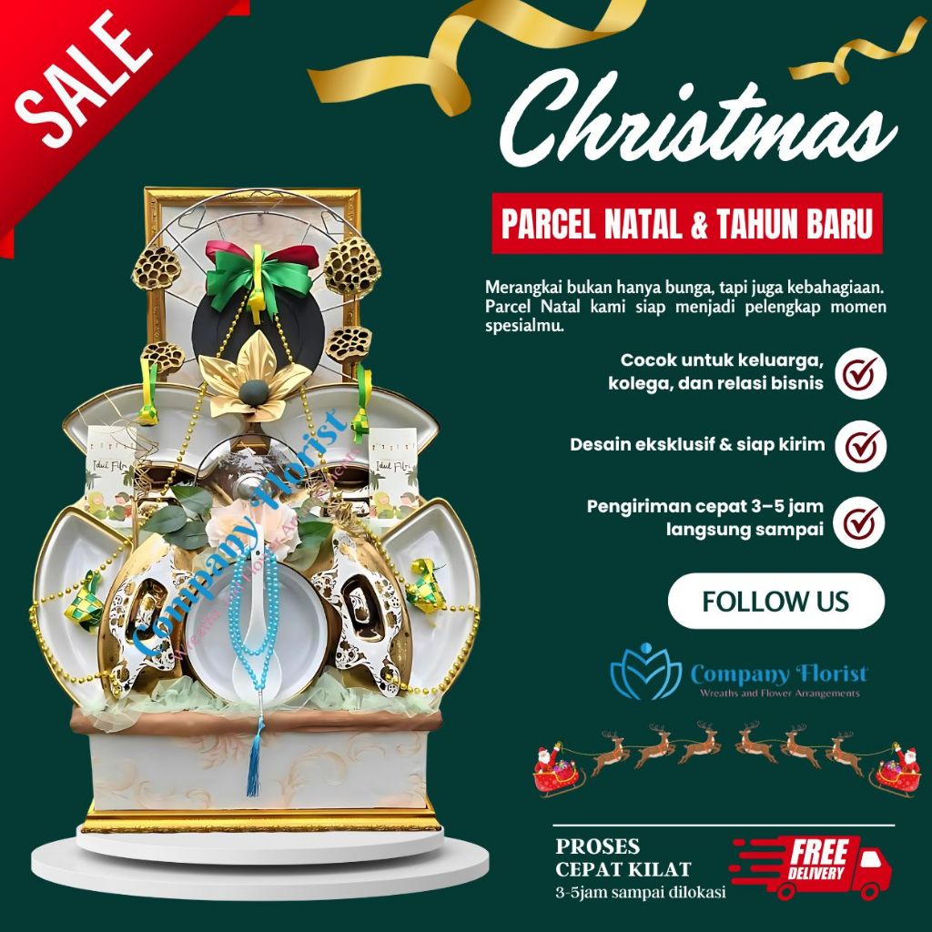 

Parcel Ceria Akhir Tahun! Pilihan Lengkap untuk Natal, Tahun Baru & Lebaran 2025 | Mewah Murah