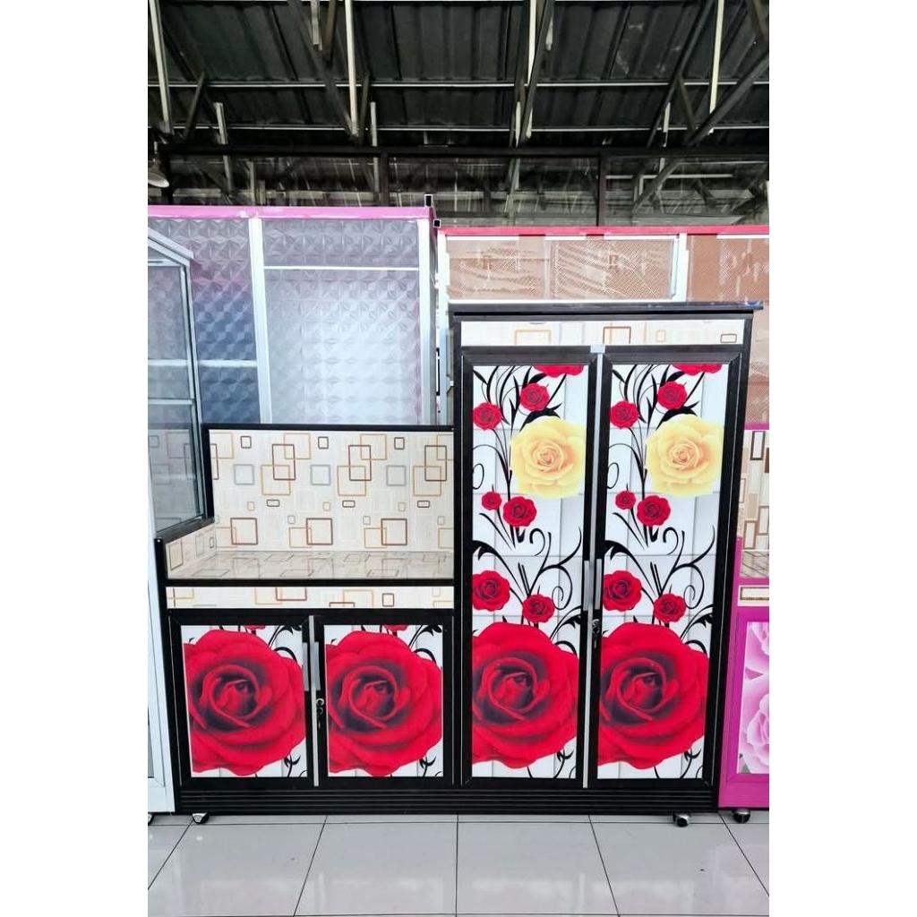 Meja Kompor + Lemari Piring