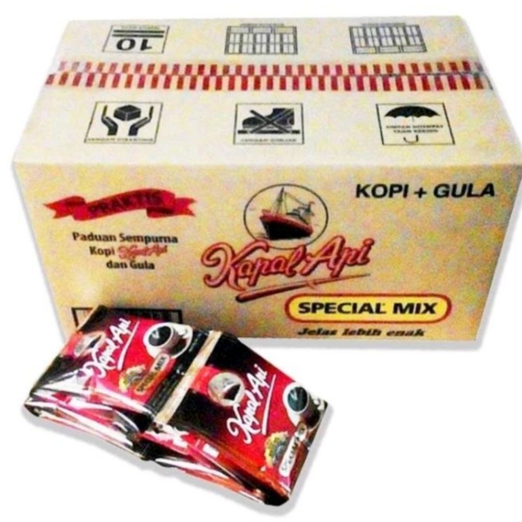 

[ 1 Ctn - 120 Pcs ] Kopi Bubuk Kapal Api Spesial Mix 23 gr