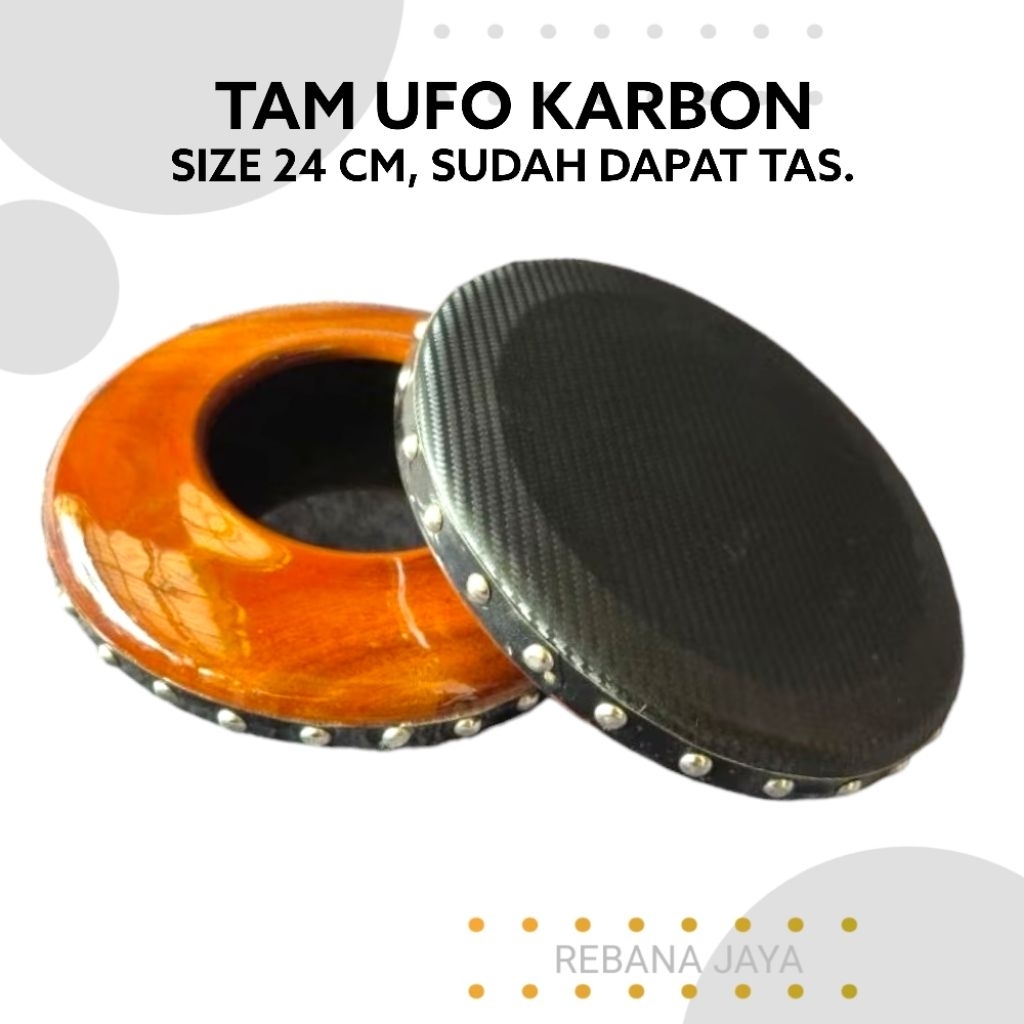 Tam Tung Rebana Hadroh / Bas Tung 24 Cm