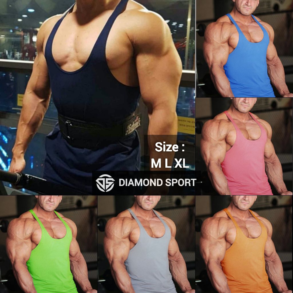 SINGLET OLAHRAGA PRIA SINGLET GYM PRIA SINGLET OLAHRAGA GYM PRIA TANKTOP GYM PRIA SINGLET GYM FITNES