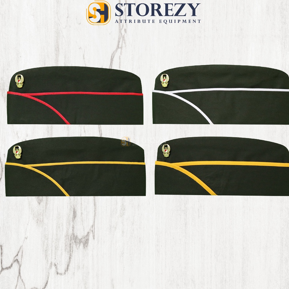 KODE Y86U Topi Mut TNI AD  Emblem  Topi Bivakmut TNI AD Tamtama Bintara Perwira Pertama Perwira Pene