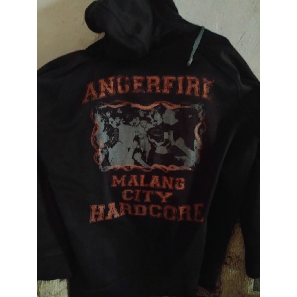 ZIP HOODIE HARDCORE ANGERFIRE PRELOVED