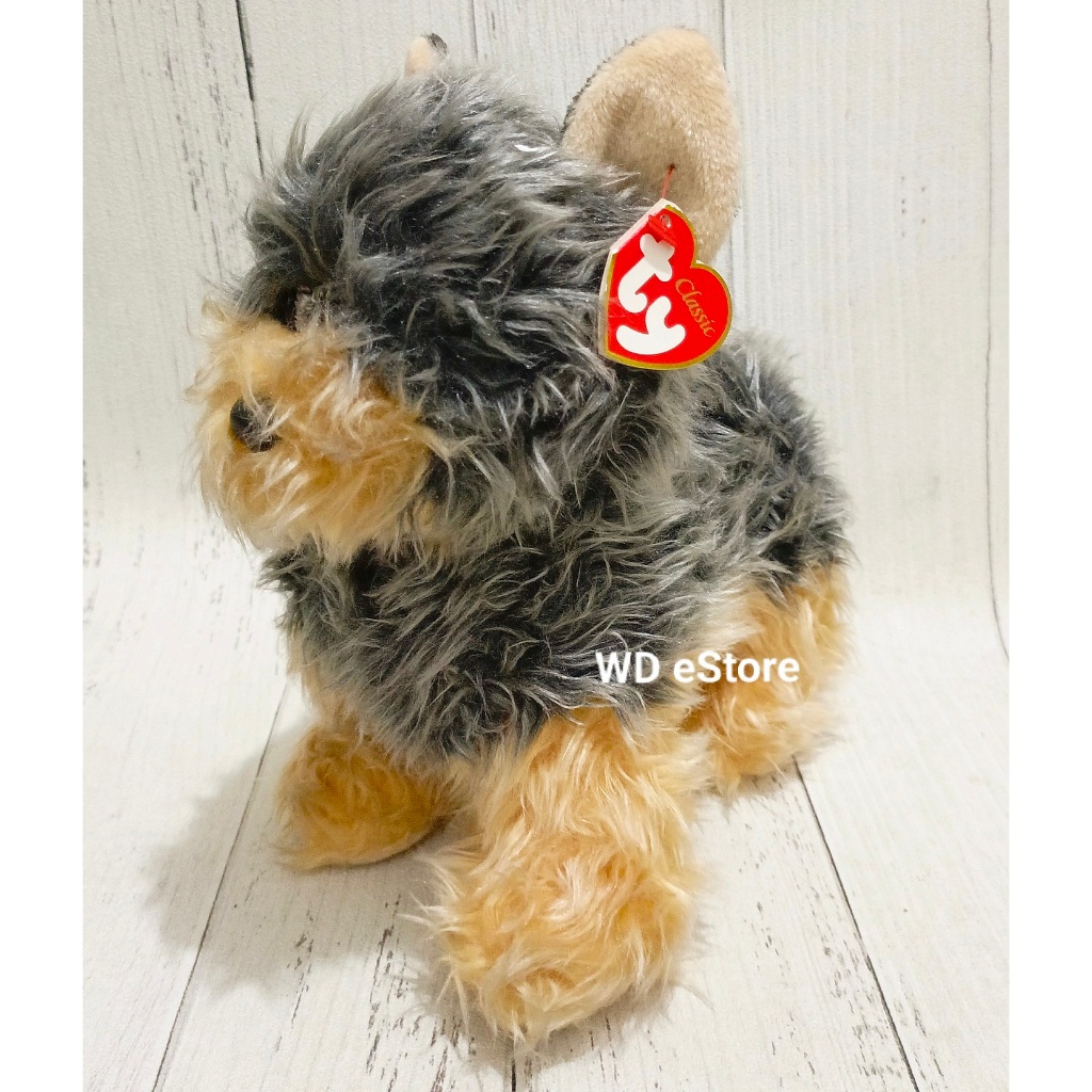 Boneka Anjing Yorkshire Terrier TY Classic, Daisy