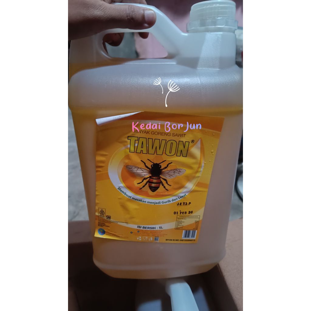 

Minyak Goreng TAWON Derigen 5000 ML
