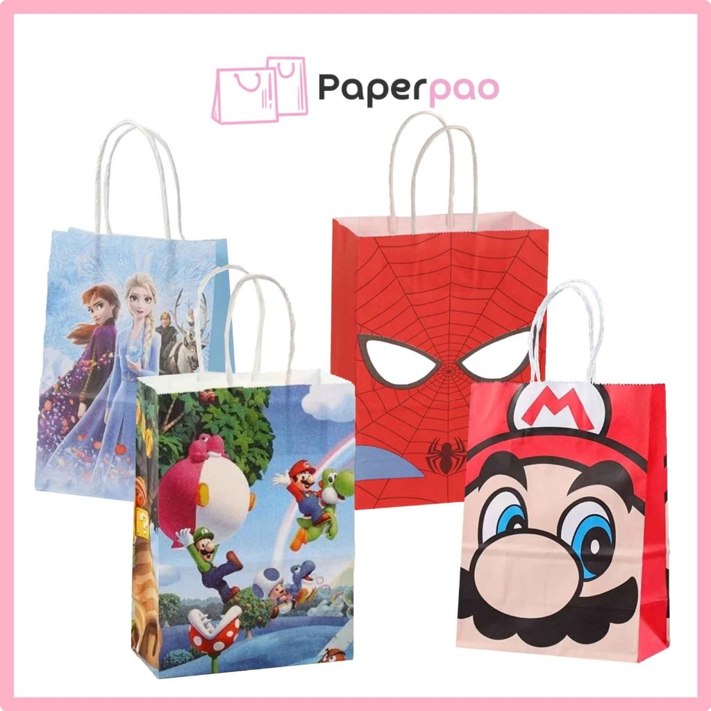 

PAPERPAO - NEW !! PAPERBAG SUPERHEROES PAPERBAG CRAFT Kantong Kertas Happy Birthday Goodie Bag Hampers Ulang Tahun Ultah