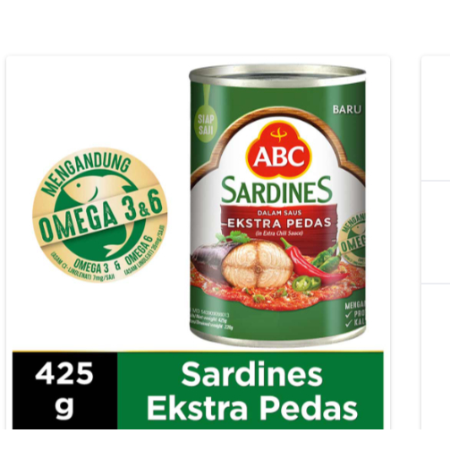 

abc sardines 425g
