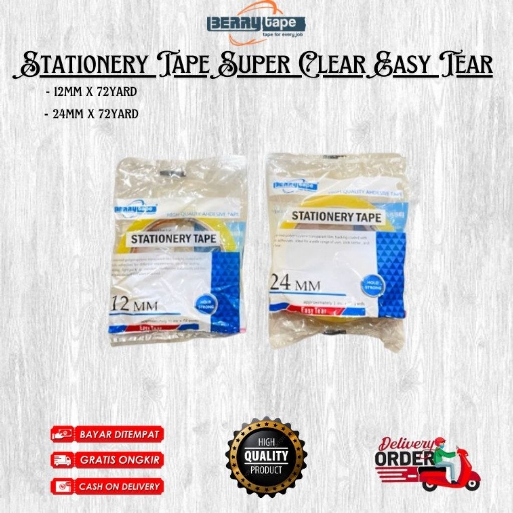 

STATIONERY TAPE-ISOLASI KADO