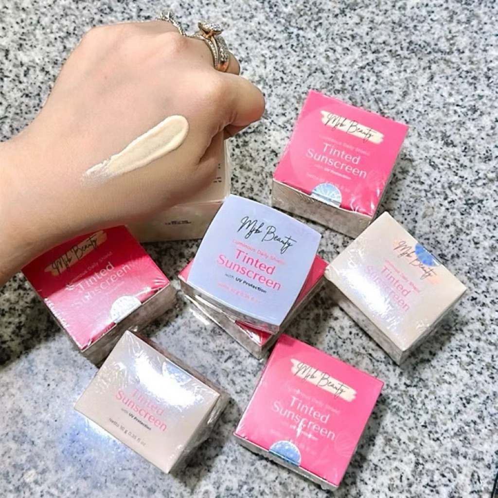 Tinted sunscreen mjb/uv protection/ spf 30+++