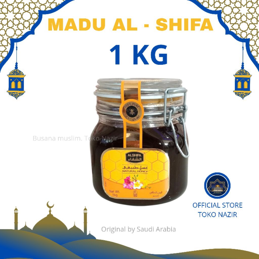 

Nazir - Madu Al Shifa 1 Kg Original by Saudi Arabia | Madu Kesehatan