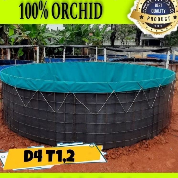 D4 T1,2 kolam bulat ORCHID